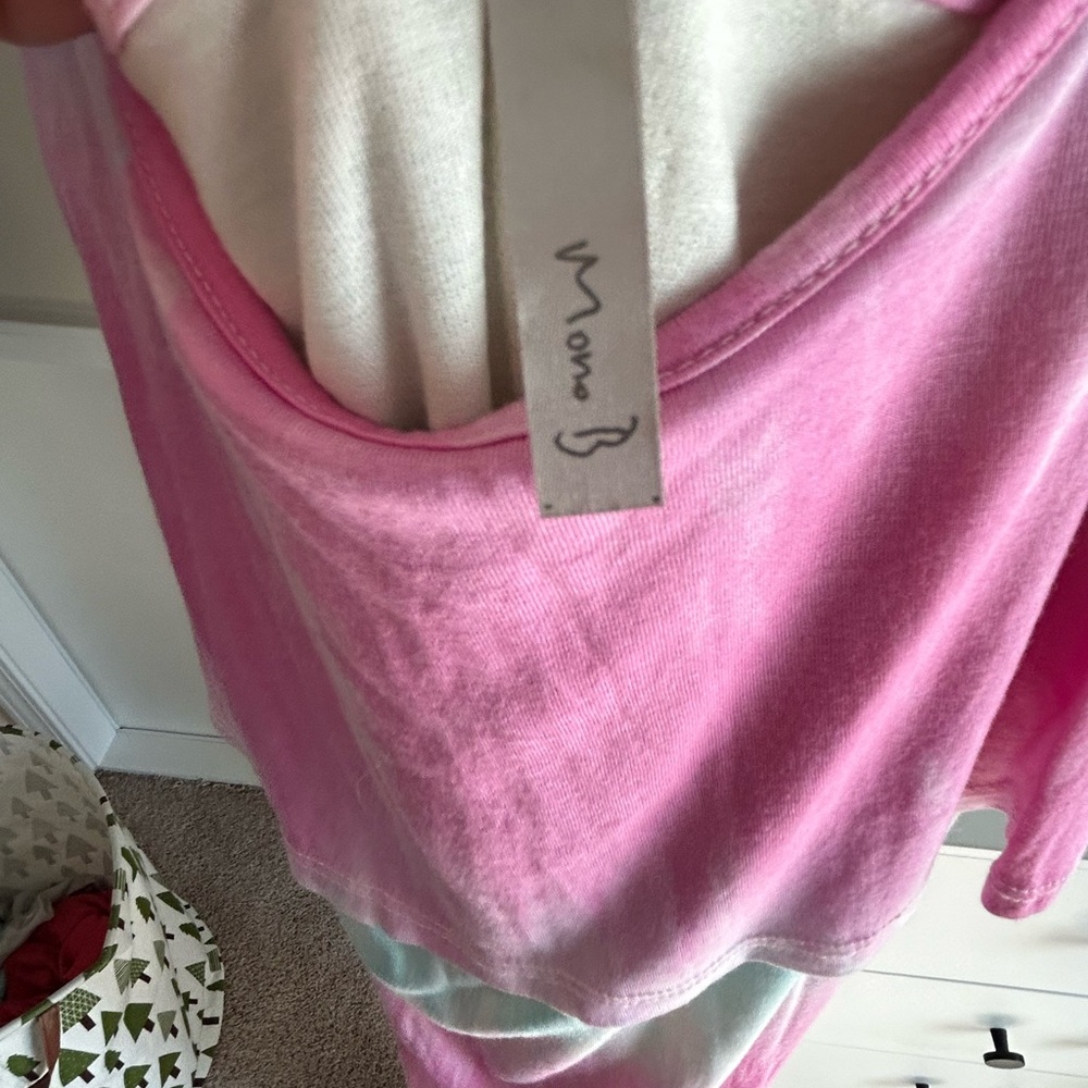 Mono B Pink and Multicolor Maxi Dress - Picture 4 of 4